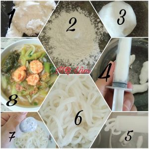 bún tươi cho bé